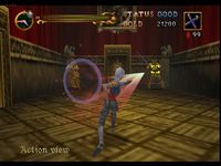 une photo d'Ã©cran de Castlevania - Legacy of Darkness sur Nintendo 64